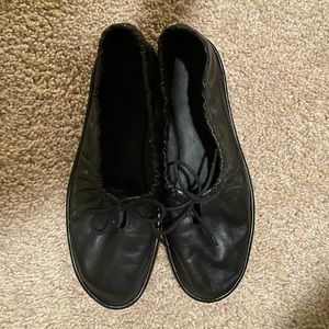 Anthropologie Pilcro Black Womens flats size 9